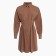 Women's dress, dark beige color, size 44