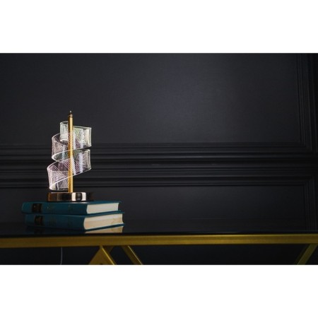 Highway Lamp "Spiral" LED 5W gold 11x11x25 cm Risalux-13