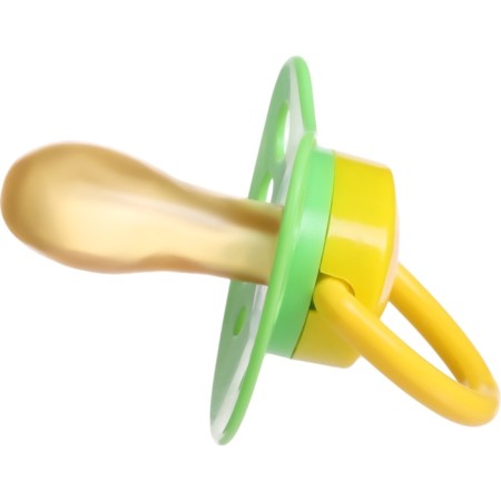 Latex anatomical nipple “Little animals”, with a cap, from 0 months., Mix color-11