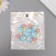 Decor for creativity plastic "Vase with flowers" set 6 Sh 2.5x2x0.8 cm