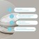 Set of plates Liberty Jones Milky Cloud, 21 cm