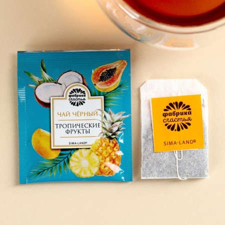 Tea bag in the craft convert “everything will come true”, taste: tropical fruits, 1.8 g.-1