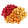 Beads for creativity "Balls", 8 mm, 30 grams (lilac, turquoise, blue)