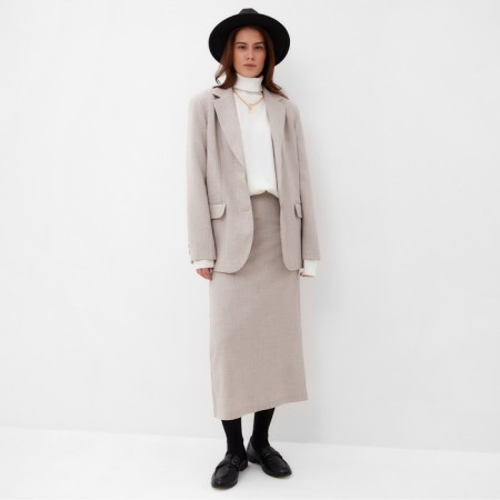 Women's skirt Max Mist, R.L, Beige-4