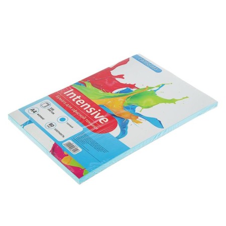 Color A4 paper, 100 calligrata sheets intensive, blue, 80 g/m²-1