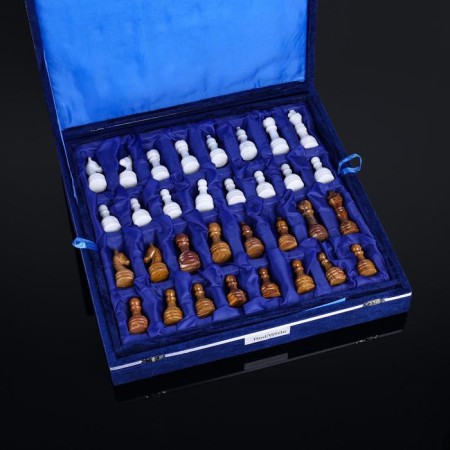 Chess "Elite", board 40x40 cm, onyx, view 2-3