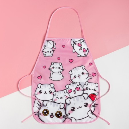 Apron Children's Ethel "Lovely Cats", 49 x 39 cm-8
