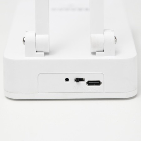 Transformer table lamp LED 3W AKB USB white 15x8.5x42 cm Risalux-15