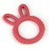 Silicone teether for teeth "Bunny", children's, color mix