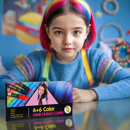 Hair set: crayons and felt -tip pens-1