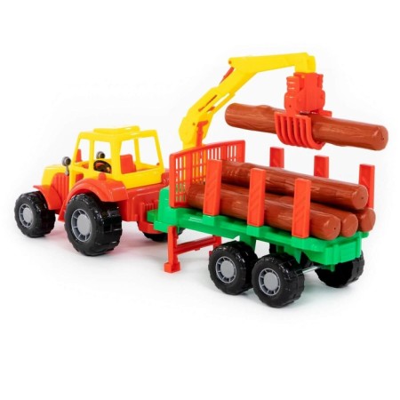 Tractor with a semi-trailer Lesovoz "Master"-1