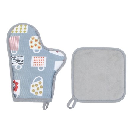 Kit. set 2 pr. 20*20 cm, mittens-dump. 27*20 cm, 100% p/e-2