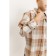 Surchashka upper for ISee boys, height 134-140 cm, brown color