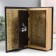 Safe-book wood to the leatherette "Principles of financial thinking" 21x13x5 cm