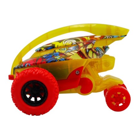 Funky Toys Fiction Toys Graffiti "Shark", 4x4, with red wheels-1