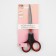 Universal scissors, 7 ", 16 cm, black/red color