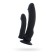 Double vibrator Black & Red by Toyfa, Black Color, 19.5 cm