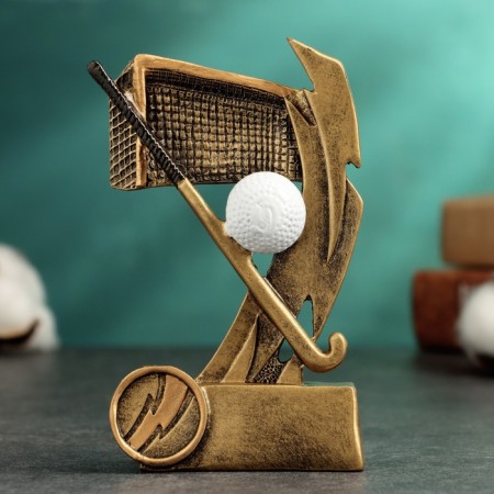 Stele "Hockey on the grass - lacross" 8x3x12cm