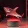 Light "Shark" Led RGB from the network 9.5x15x14 cm Risalux