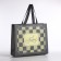 Bag without fastening, gray color
