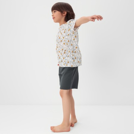 Pajama nursery (T-shirt and shorts) KAFTAN GUSSI, pr32 (110-116)-5