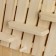 Pan-column "Fence", 3 hooks, linden, 78x37x10 cm