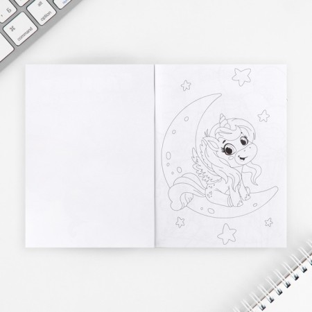 Gift set "Bright Asterisk", Notepad A6, 32 sheets, stickers, magnetic bookmarks-6