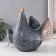 Polystone souvenir "Kurochka with three chickens" 22x17x22 cm