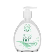 Мыло для интимной гигиены 3 в 1 EDEN с алоэ вера, 320 мл