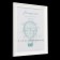 Photo frame plastic L-1 20x25 cm, white