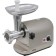 The meat grinder Hiberg MG 400 x, 1800 watts, 1.8 kg/min, reverse, 3 nozzles, silver