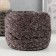 Knitted yarn "Ribbon" with Lurex 85m/170 ± 5 g (coffee, lurex: silver)