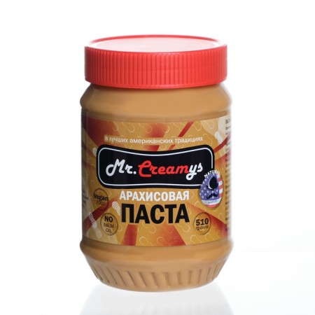 Arachis paste "Mr.creamys" Classic, 510 g