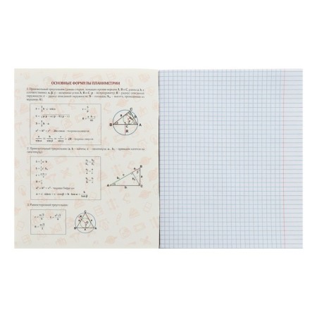 Subject subject calligrata top "anime", 48 sheets in a geometry cage, reference material, cover coated cardboard, block offset-1