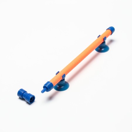 Air sprayer on suction cups, 17.8 cm, orange-3