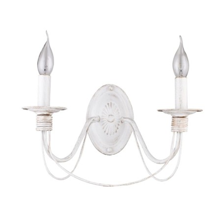 Bra Freya Fr2046-Wl-02-Welia, 195x380x200 mm, E14, 2x60W, white color with gold-1