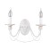 Bra Freya Fr2046-Wl-02-Welia, 195x380x200 mm, E14, 2x60W, white color with gold