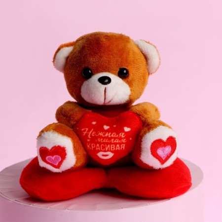 Soft toy "Tender", Bear, Mix Colors-1