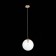 STL LUCE Sus. SL1150.203.01. Liora. 1x40 W, E27, 25x25 cm, matte gold color