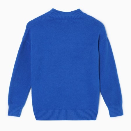 Jumper female, blue color, size 44-48-7