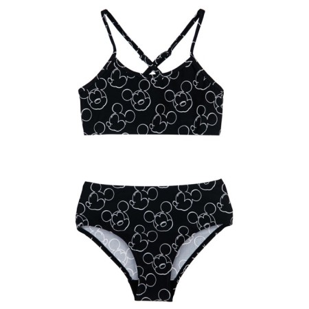 Knitted bathing suit for a girl, height 140 cm-3