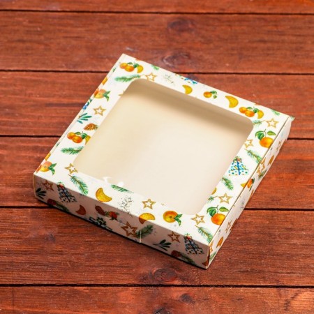 Self -assembly box "New Year's mood", 16 x 16 x 3 cm-2
