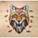 Ewa wooden puzzle, cunning fox, 28 × 20 cm, puzzle