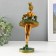 Polystone souvenir "Ballerina in a crown with a flower. Open to bow" 25.4 cm