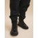 Pants for boys, height 110 cm, black color