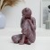 Figure "Buddha thoughtful" gray, 19cm