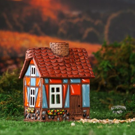 Aroma lace house "Laima", handmade, mix, 12 cm