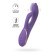 Vibrobler with the Come-Hither Jos Fingie function, 21.6 cm, silicone, purple color