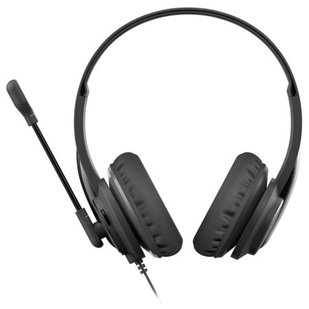 Headphones with A4Tech HS-10 Microphone Black 2M Falle headband (HS-10/3.5mm Plug/Black)-2