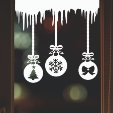 Decorative sticker for windows 